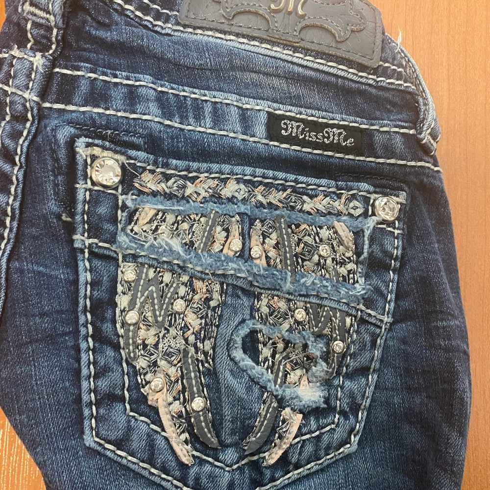 Size 8 Girls Miss Me skinny jeans